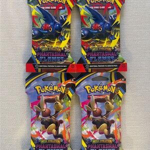 Pokemon Mega Evolution Phantasmal Flames Booster Pack Set